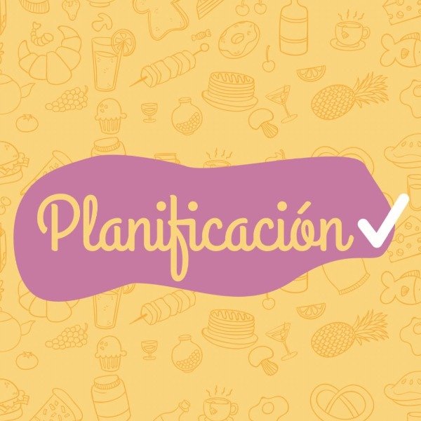 Planificación y organización semanal (Viandas, 8 recetarios)
