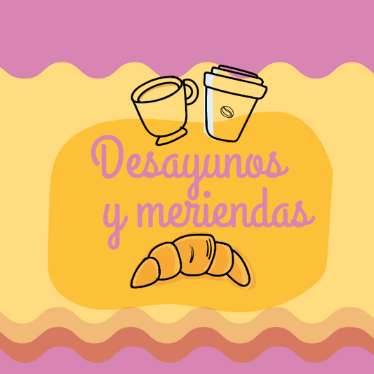 Desayunos y meriendas (4 recetarios)