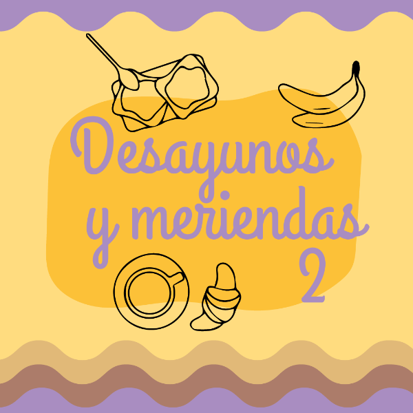 Desayunos y meriendas (3 recetarios)