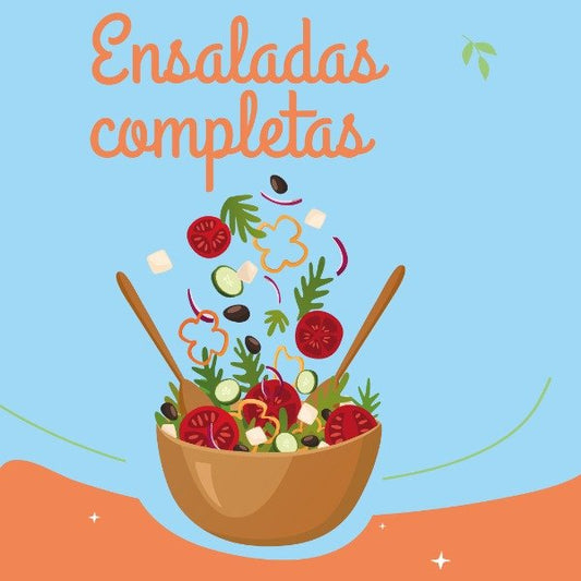 Ensaladas completas (2 recetarios)